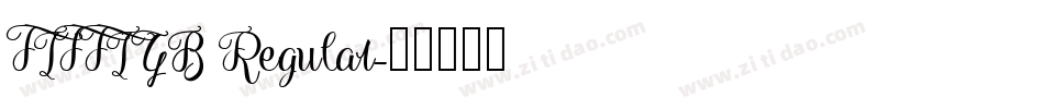 FIFFIGB Regular字体转换